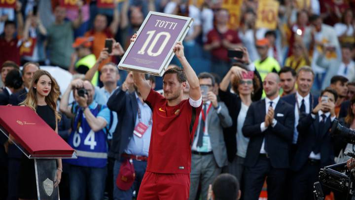 El Roma, a la Champions por la vía rápida en el adiós de Totti