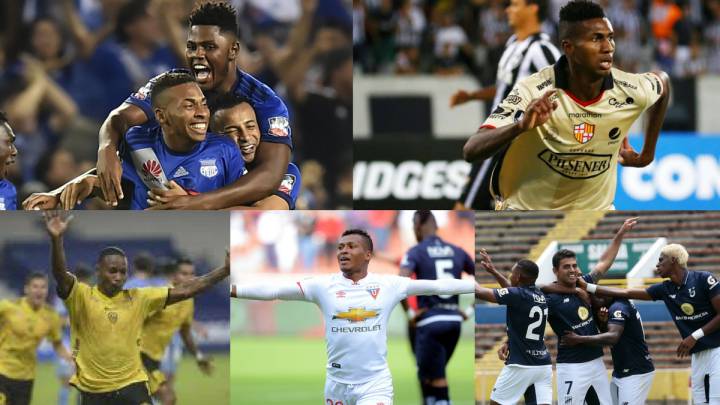 Equipos ecuatorianos clasificados en el torneos continentales del 2017.