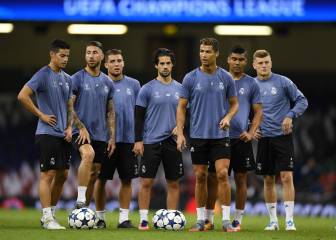 La 12 para el Madrid se ve detrás de un muro: la Juventus