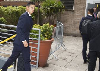 Zidane deja fuera de la final a James Rodríguez