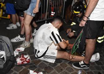 Un petardo casi provoca una tragedia en la Fan Zone de Turín