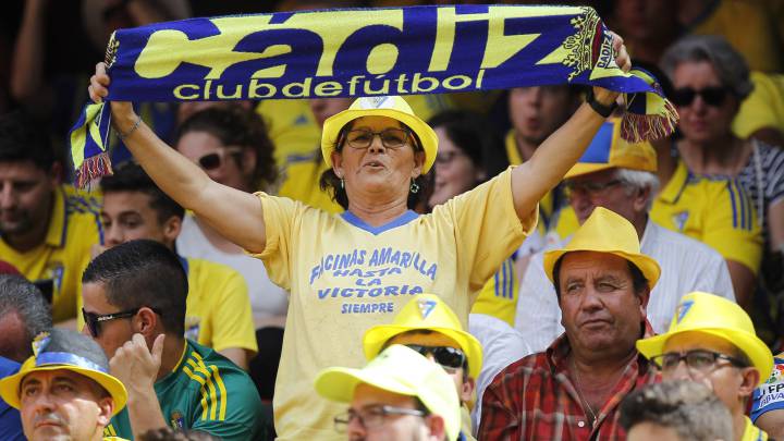Seguidora del Cádiz.