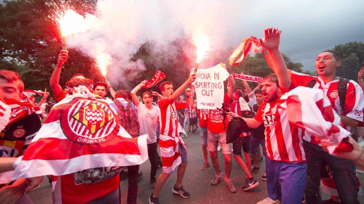El Girona asciende a LaLiga por primera vez en su historia