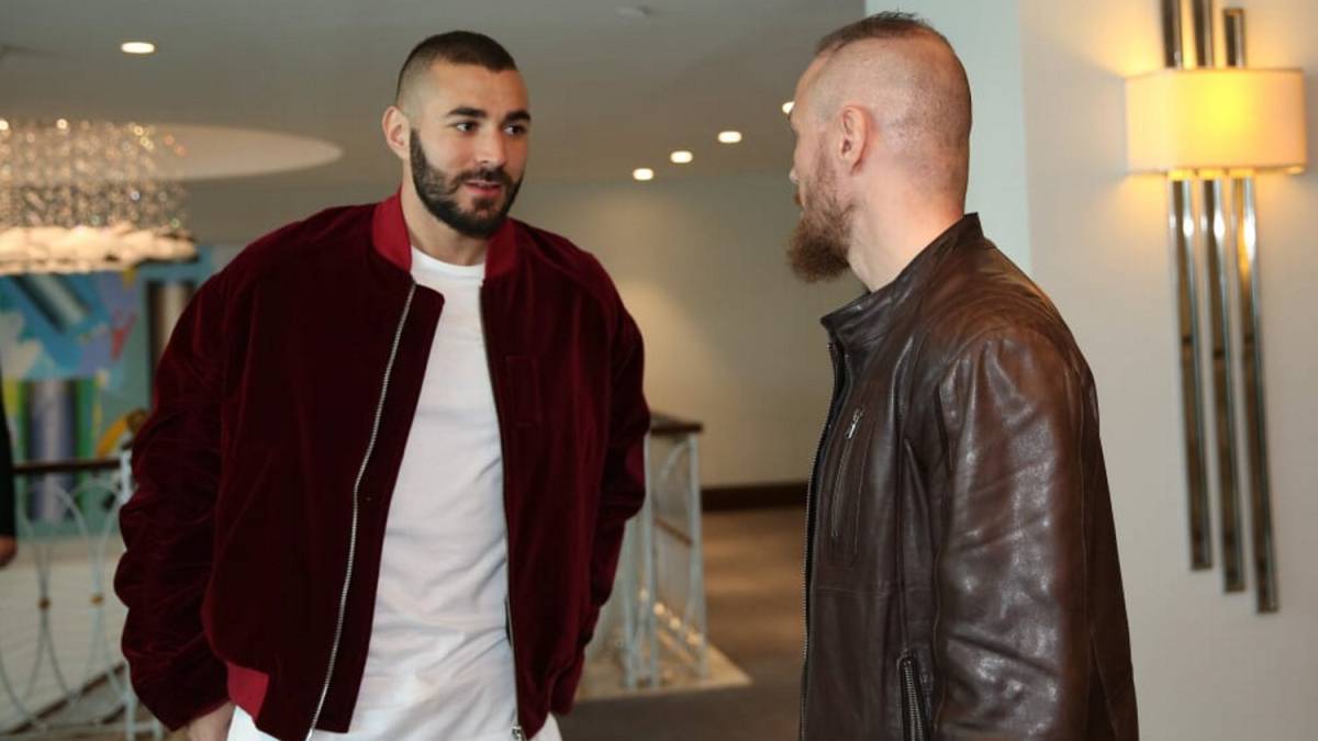 Benzema, en Estambul.