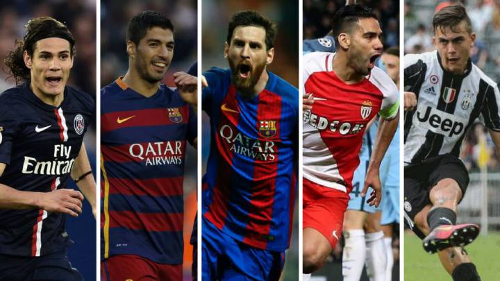 Los mejores delanteros de la temporada en Europa