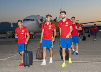 Diego Costa y Morata, en el escaparate en Macedonia