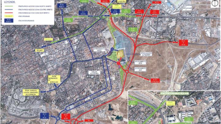 Comienzan las obras de urbanización del Wanda Metropolitano.
