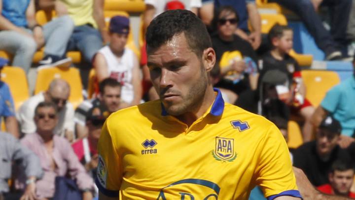 David Navarro, defensa del Alcorcón.