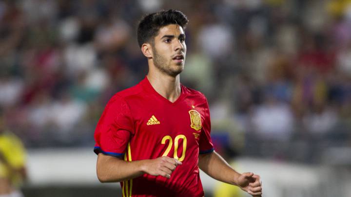 Marco Asensio, estrella de la Sub-21 española.