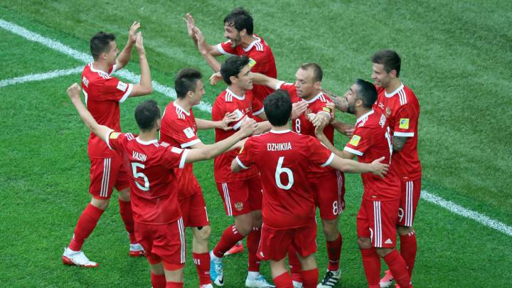 Rusia consigue la primera victoria en Confederaciones