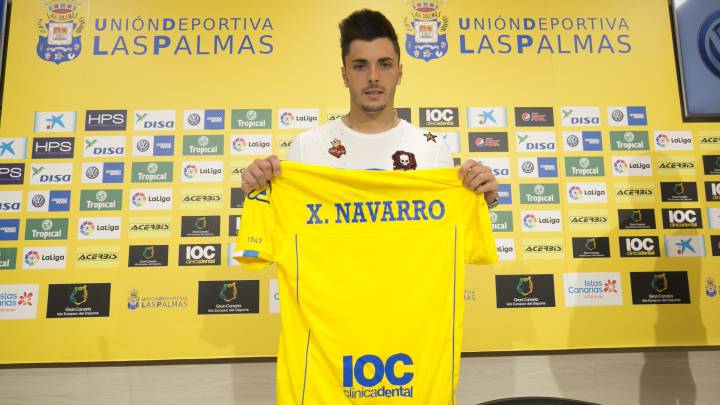 Ximo Navarro en su presentación.