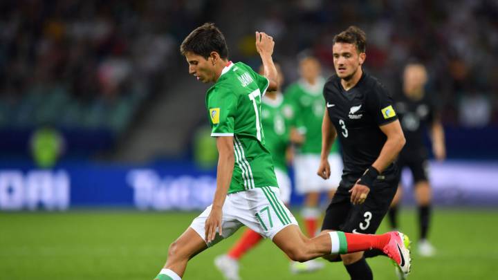 México vs Nueva Zelanda en directo online. Copa Confederaciones