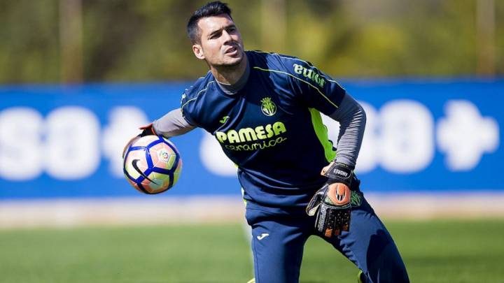 Andrés Fernández, portero del Villarreal