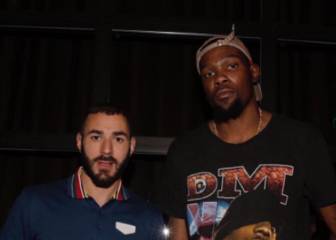 Benzema y Kevin Durant coinciden en sus vacaciones