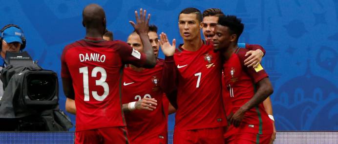 Cristiano se pasea en Rusia