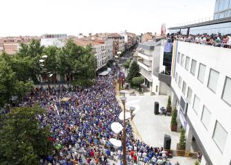 Getafe celebra el regreso a Primera