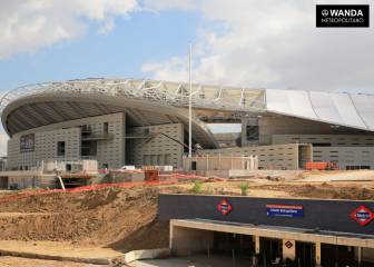 La estación de metro del nuevo estadio del Atlético ya se llama 'Estadio Metropolitano