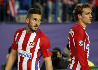 Griezmann y Koke, los más utilizados de Europa en la 16-17