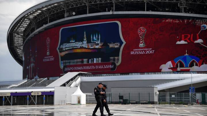 Uno de los estadios de la Confecup.