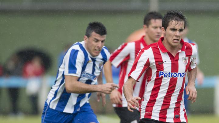 El joven extremo Jurgi Oteo, tanteado por la Real Sociedad