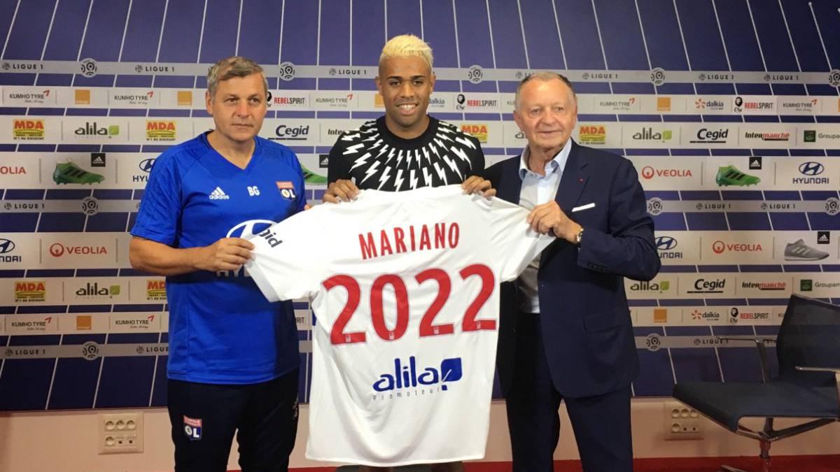 Camiseta Olympique Lyonnais Mariano DIAZ Camiseta Olympique Lyonnais Mariano DIAZ