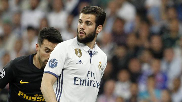 Nacho con el Real Madrid.