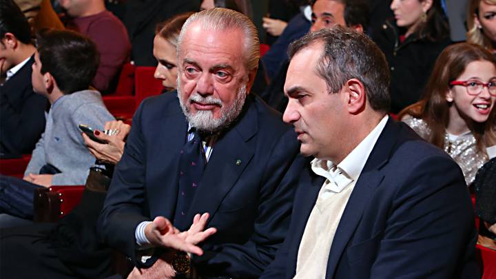 De Laurentiis: "Quiero que Reina esté en el Nápoles de por vida"