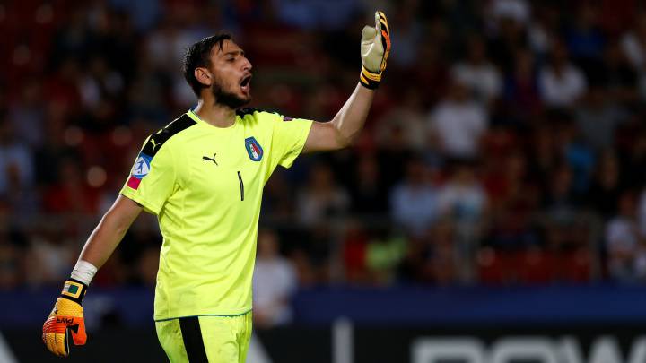 Gianluigi Donnarumma, guardameta del Milán.