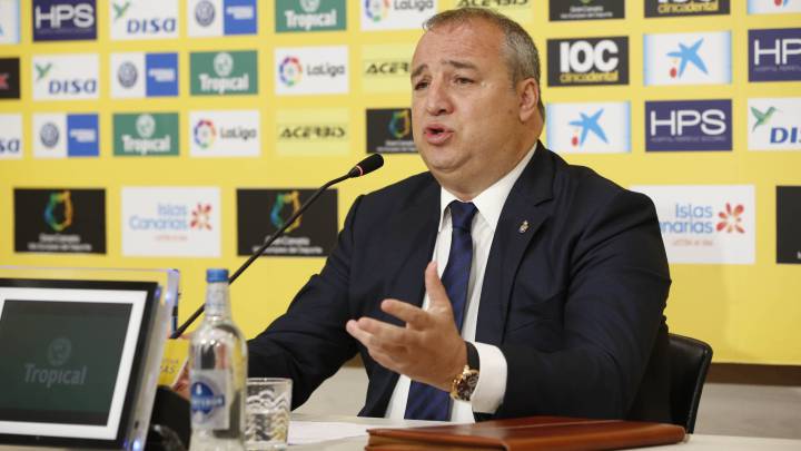 Ramírez en rueda de prensa