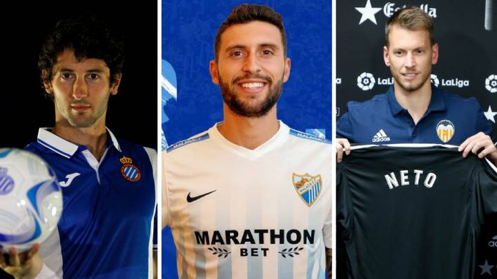 Granero, Borja Bastón o Neto son algunos de los fichajes de la Liga Santander.