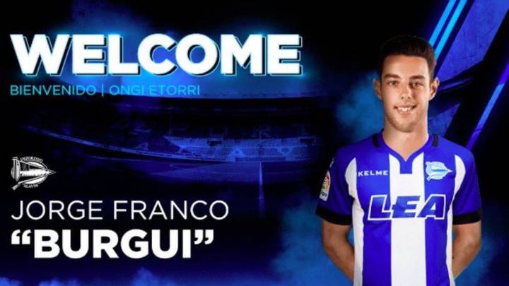 El Alavés ficha a Burgui para las próximas cuatro temporadas