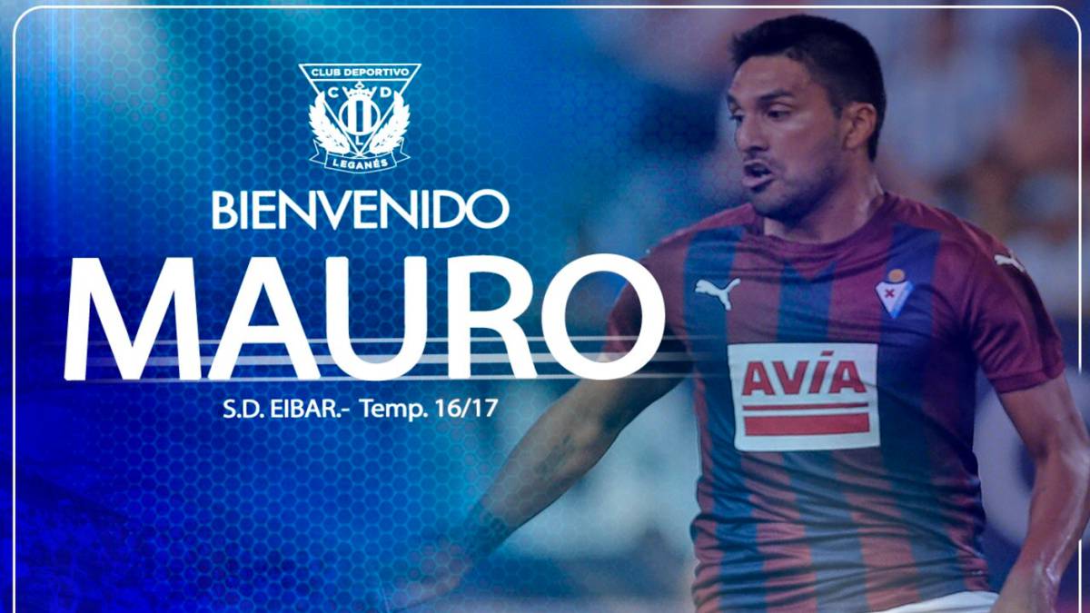 El Leganés hace oficial el fichaje de Mauro Dos Santos