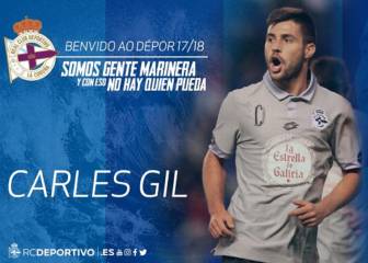 Oficial: Carles Gil jugará cedido en el Deportivo otro año más