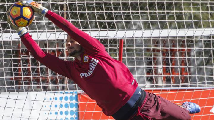 El guardameta del Atlético de Madrid, André Moreira, se marcha cedido al Braga.