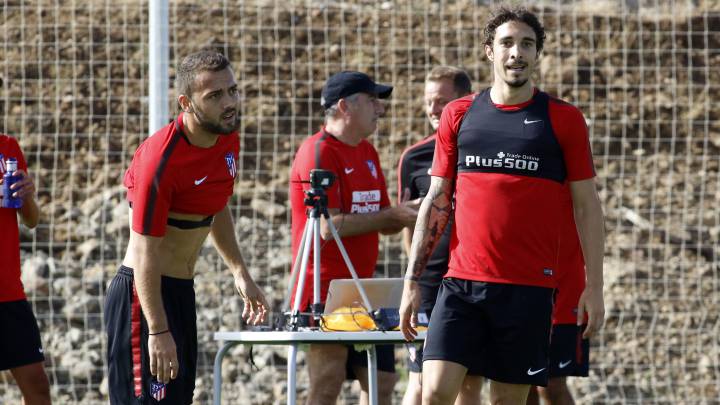 ENTRENAMIENTO ATLETICO DE MADRID EN ANGELES DE SAN RAFAEL