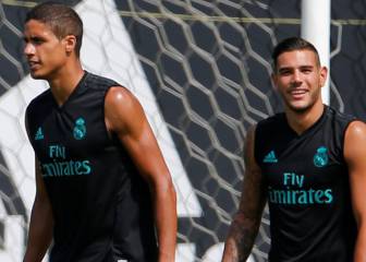 Zidane asigna a Varane el papel de 'cicerone' de Theo