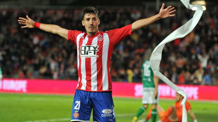 Sandaza con el Girona.