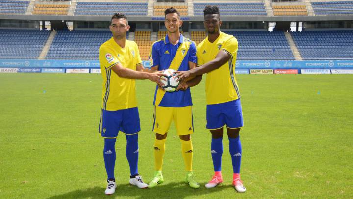 Presentación de Barral, Mauro y Traoré.