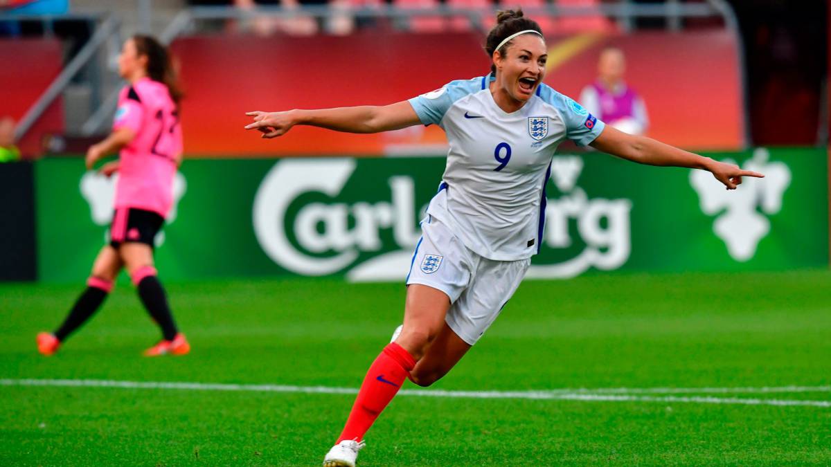 Taylor fue la protagonista de Inglaterra con un hat-trick.