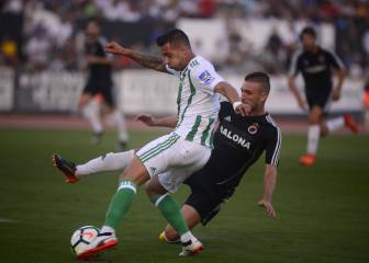 Sergio León, primer gol con el Betis: