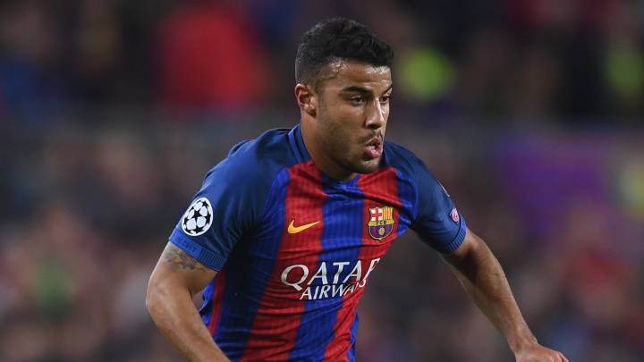 Rafinha con el Barcelona.