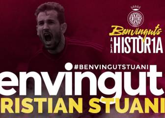 Christian Stuani, primer refuerzo para la delantera del Girona