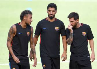 Messi, Suárez y Piqué, claves para convencer a Neymar