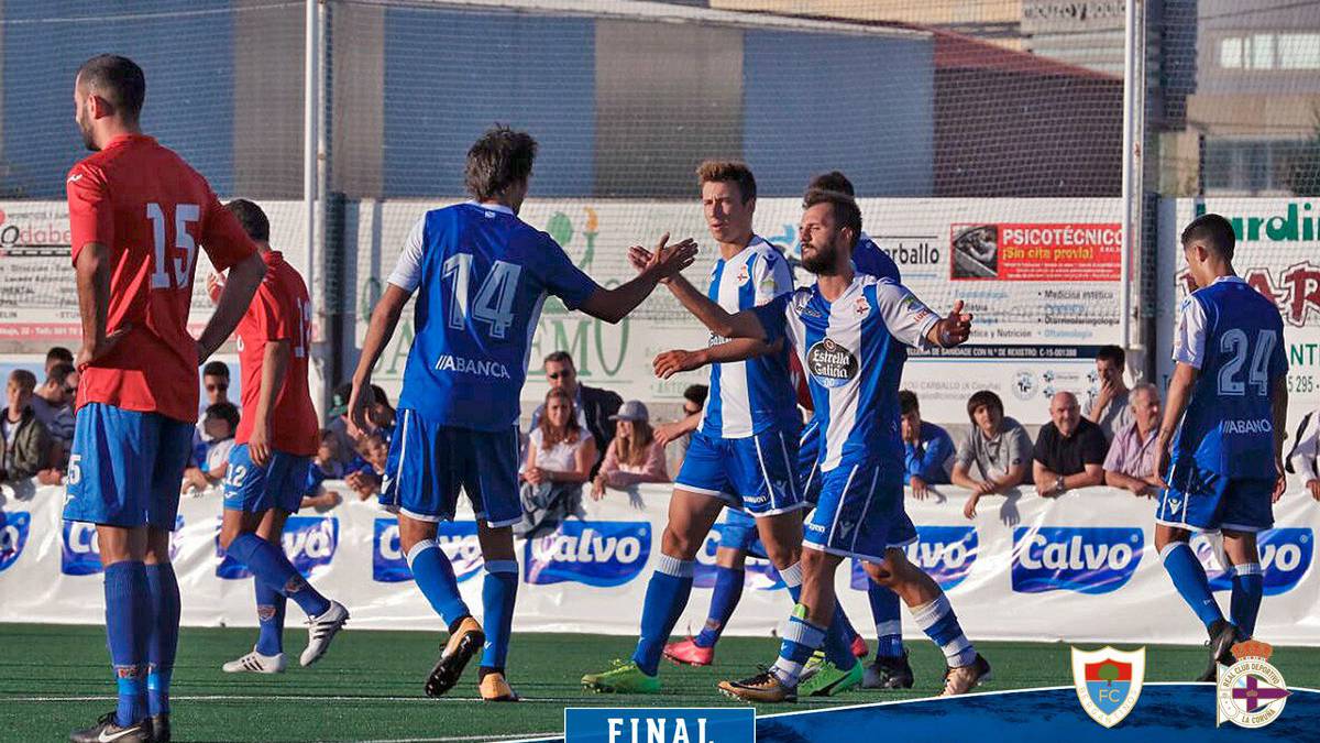 Seis de seis del Deportivo y estreno goleador de Bakkali