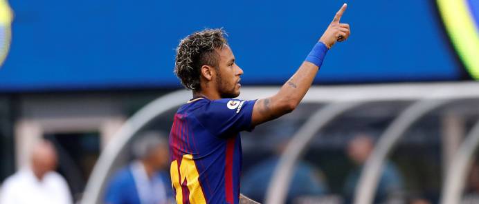 Neymar brilla en el estreno de Valverde con el Barcelona