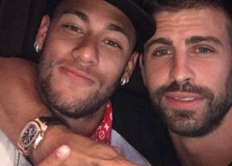El entorno de Neymar no entiende la foto de Piqué
