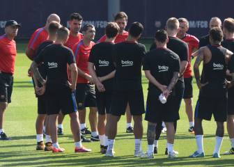 Valverde 'adelgaza' el staff técnico del Barcelona