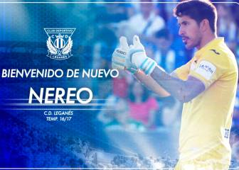 El Leganés confirma la cesión de Nereo Champagne