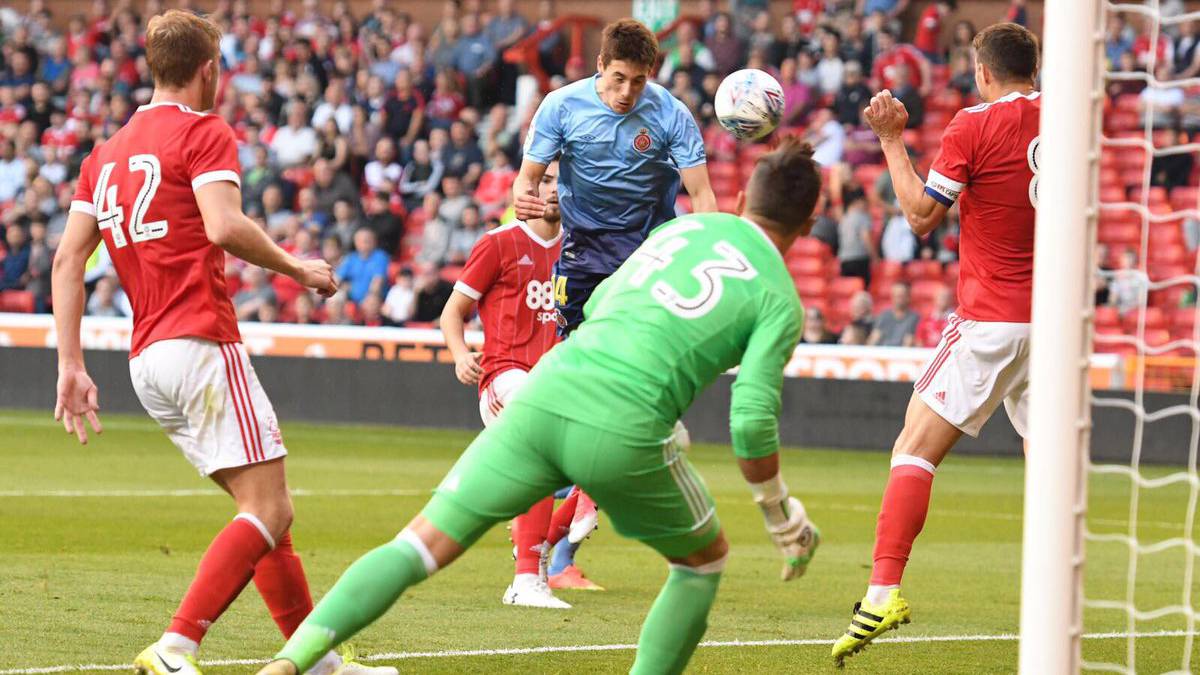 El Girona cae ante el Nottingham en el primer amistoso