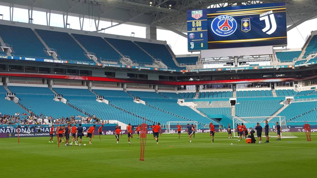PSG-Juventus en directo online: International Champions Cup